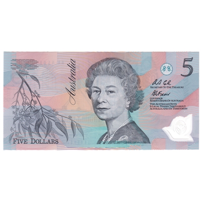 1992 Australia Pick #50a $5 Uncirculated Note