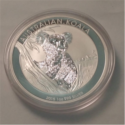 2015 Australia Koala 1oz .999 Fine Silver (No Tax) Encapsulated