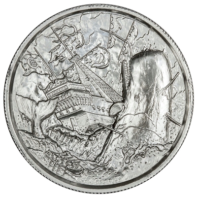 The Privateer Collection - The White Whale 2oz. Ultra High Relief (No Tax)