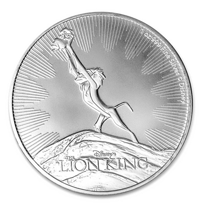 2020 Niue $2 Lion King - The Circle of Life .999 Silver (No Tax)