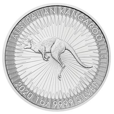 2020 Australia $1 Kangaroo 1oz. .999 Silver (No Tax)