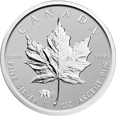 2017 Canada $5 Panda Privy 1oz Silver Maple Leaf (TAX Exempt) DL-F