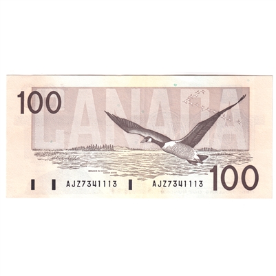 BC-60a 1988 Canada $100 Note, Thiessen-Crow, Circulated