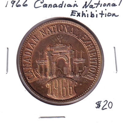 1966 Canadian National Exibition Medallion