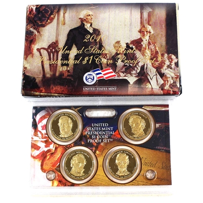 2007 S USA Presidential Dollar Proof Set in Envelope (Impaired)