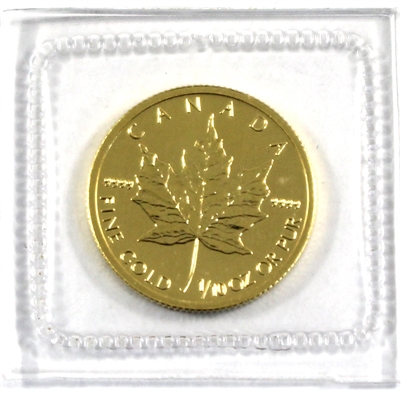 2012 Canada $5 1/10oz .9999 Gold Maple Leaf Coin (No Tax) Sealed