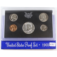 1968 S USA Proof Set (Impaired)