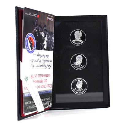 1999 Canada Hockey Hall of Fame Sterling Silver Inductee Medallion Collection