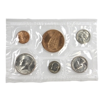 1976 D USA Denver Mint Souvenir Set (Lightly toned/spots, does not include envelope)
