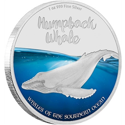 2016 Pitcairn Islands $2 Southern Ocean Whales - Humpback Whale (No Tax)