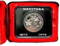 1970 Canada Cased Nickel Dollar.