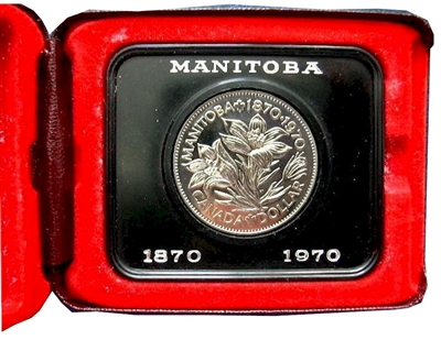 1970 Canada Cased Nickel Dollar.