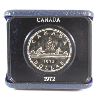 1972 Canada Cased Nickel Dollar Proof-Like.