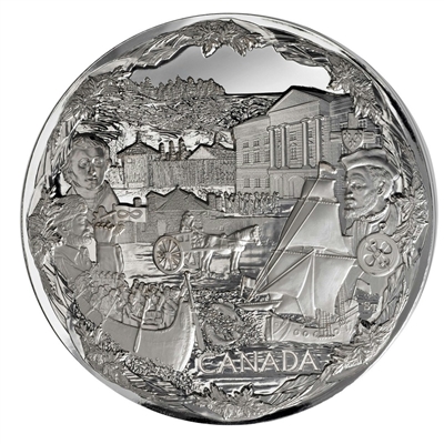 2008 Canada $250 Towards Confederation Silver Olympic Kilo (No Tax)