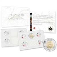 2012-2013 Canada War of 1812 Special Edition Uncirculated Proof Like Set