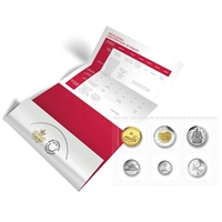 2017 Classic Canada Uncirculated Proof Like Coin Set