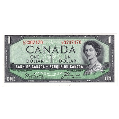 BC-29b 1954 Canada $1 Beattie-Coyne, Devil's Face, L/A, AU