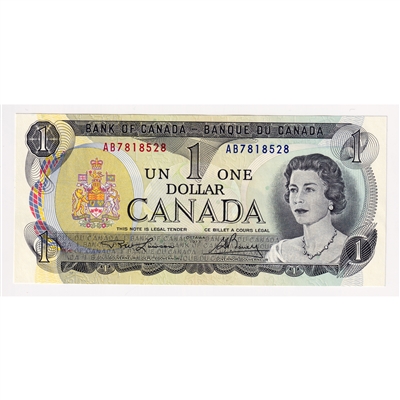 BC-46a 1973 Canada $1 Lawson-Bouey, AB, UNC