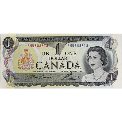 BC-46a 1973 Canada $1 Lawson-Bouey, FM, CUNC