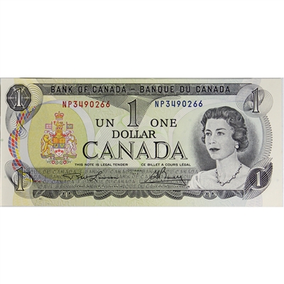BC-46a 1973 Canada $1 Lawson-Bouey, NP, CUNC