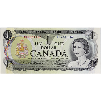 BC-46a 1973 Canada $1 Lawson-Bouey, NU, UNC