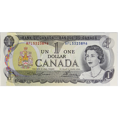 BC-46a-i 1973 Canada $1 Lawson-Bouey, AFL, CUNC