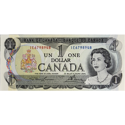 BC-46a 1973 Canada $1 Lawson-Bouey, IE, UNC