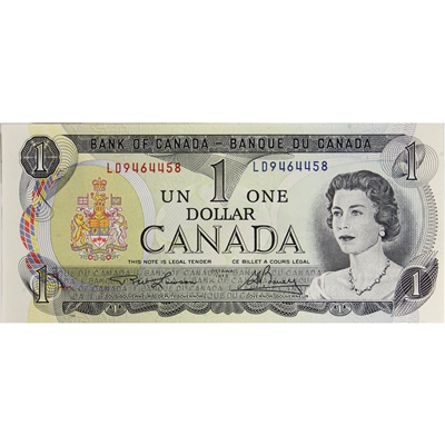 BC-46a 1973 Canada $1 Lawson-Bouey, LD, UNC