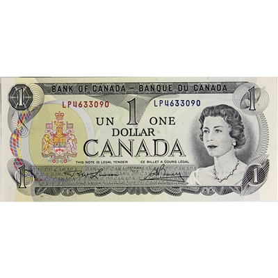 BC-46a 1973 Canada $1 Lawson-Bouey, LP, CUNC