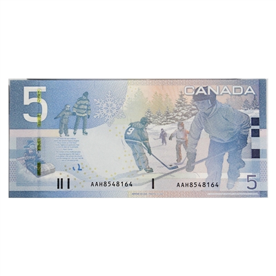 BC-67b 2009 Canada $5 Jenkins-Carney, AAH, CUNC