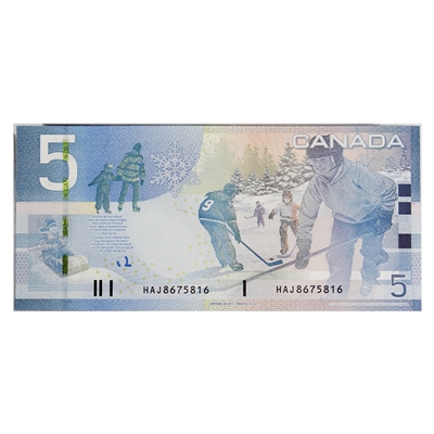 BC-67c 2011 Canada $5 Macklem-Carney, HAJ, CUNC