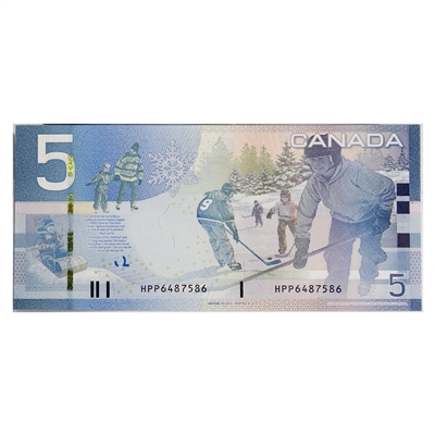 BC-67b-i 2010 Canada $5 Jenkins-Carney, HPP, CUNC