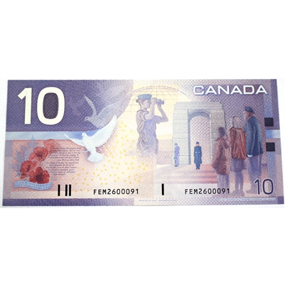 BC-63b 2002 Canada $10 Knight-Dodge, FEM, AU