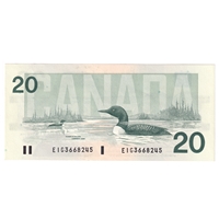 BC-58a 1991 Canada $20 Thiessen-Crow, EIG, AU-UNC