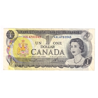 BC-46aA 1973 Canada $1 Lawson-Bouey, *AL, VF