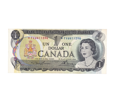 BC-46aA 1973 Canada $1 Lawson-Bouey, *FV, AU