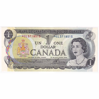 BC-46aA 1973 Canada $1 Lawson-Bouey, *GL, CUNC