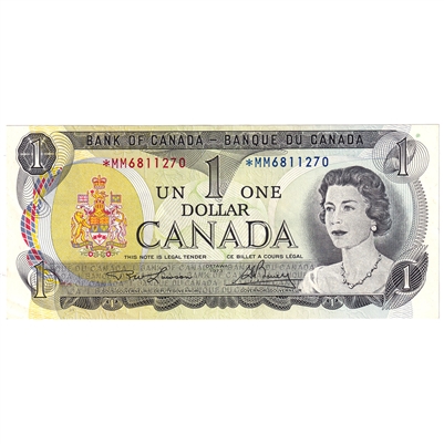 BC-46aA 1973 Canada $1 Lawson-Bouey, *MM, AU