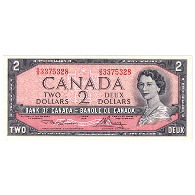 BC-38d 1954 Canada $2 Lawson-Bouey, R/G, EF-AU