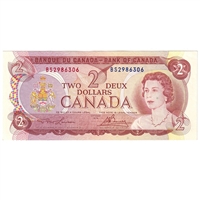 BC-47a 1974 Canada $2 Lawson-Bouey, BS, AU-UNC