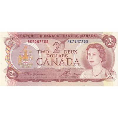 BC-47a 1974 Canada $2 Lawson-Bouey, RK, CUNC