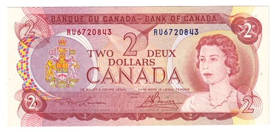 BC-47a 1974 Canada $2 Lawson-Bouey, RU, CUNC