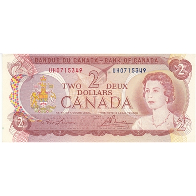 BC-47a 1974 Canada $2 Lawson-Bouey, UH, AU