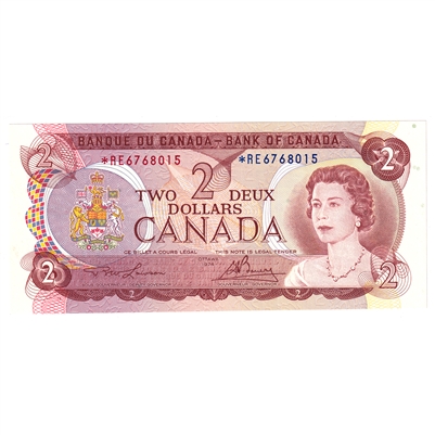 BC-47aA 1974 Canada $2 Lawson-Bouey, *RE, UNC