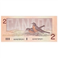 BC-55a 1986 Canada $2 Crow-Bouey, AUH, CUNC