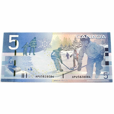 BC-67b 2008 Canada $5 Jenkins-Carney, APU, CUNC