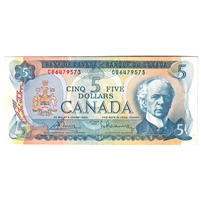 BC-48a 1972 Canada $5 Bouey-Rasminsky, CB, AU