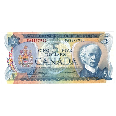 BC-48a 1972 Canada $5 Bouey-Rasminksy, CA, AU