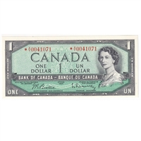 BC-37bA 1954 Canada $1 Beattie-Rasminsky, *A/Y, UNC