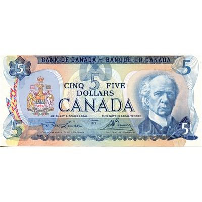 BC-53a 1979 Canada $5 Lawson-Bouey, UNC